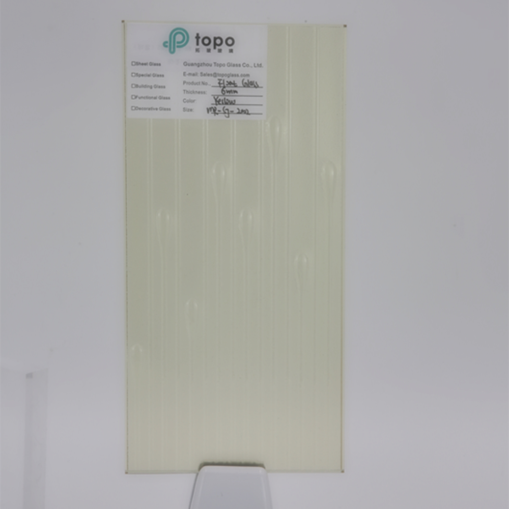 Fused Pattern Glass Verre à motif fondu