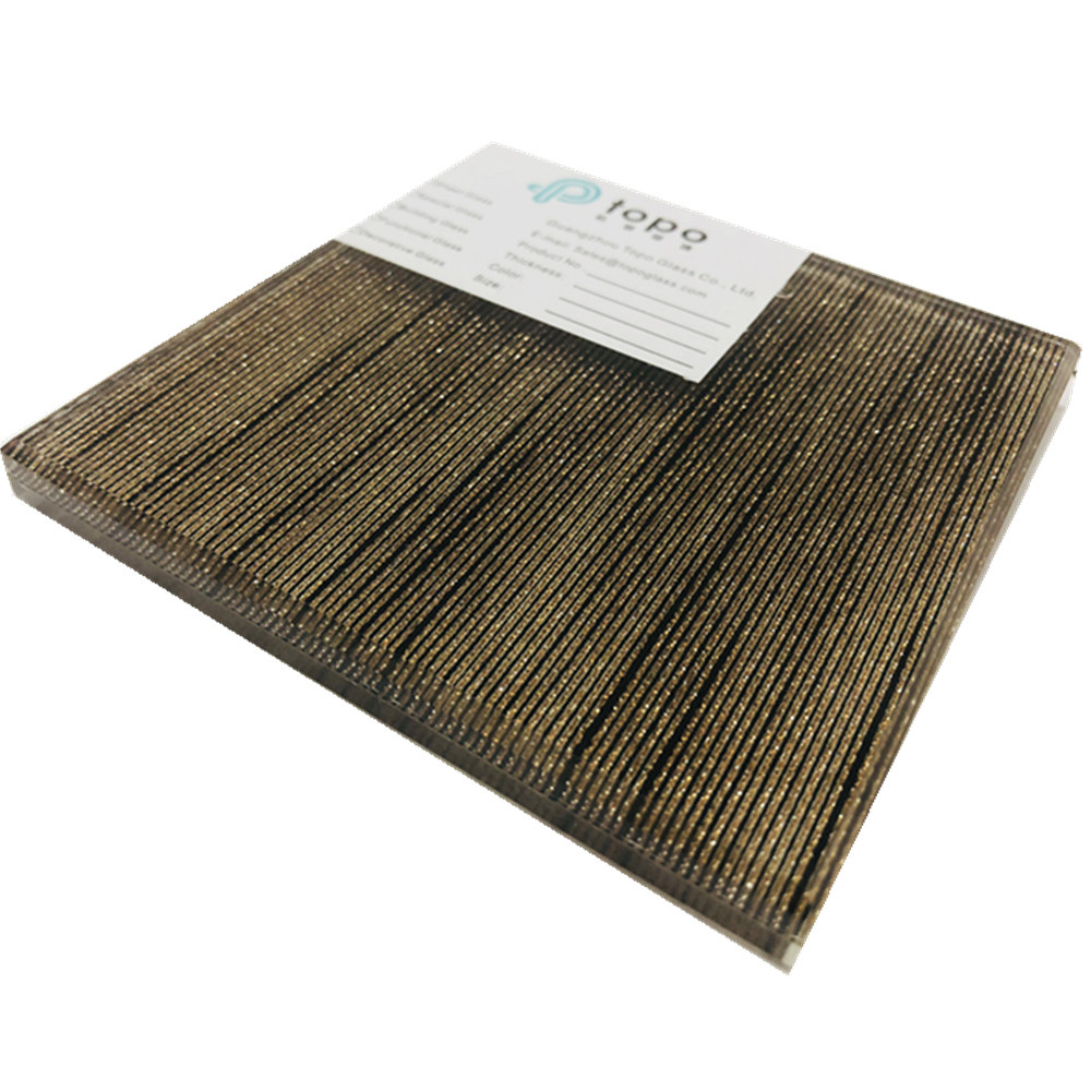 Verre de fil laminé chinois