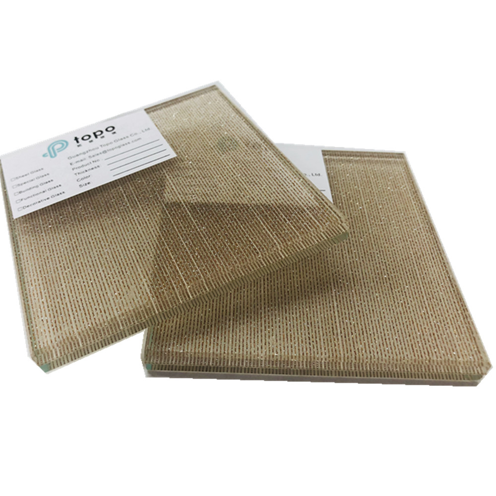 Verre feuilleté de sécurité de haute qualité pour les décorations