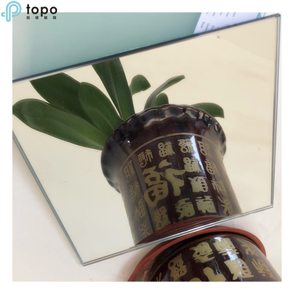 Feuilles de verre miroir de sécurité trempé