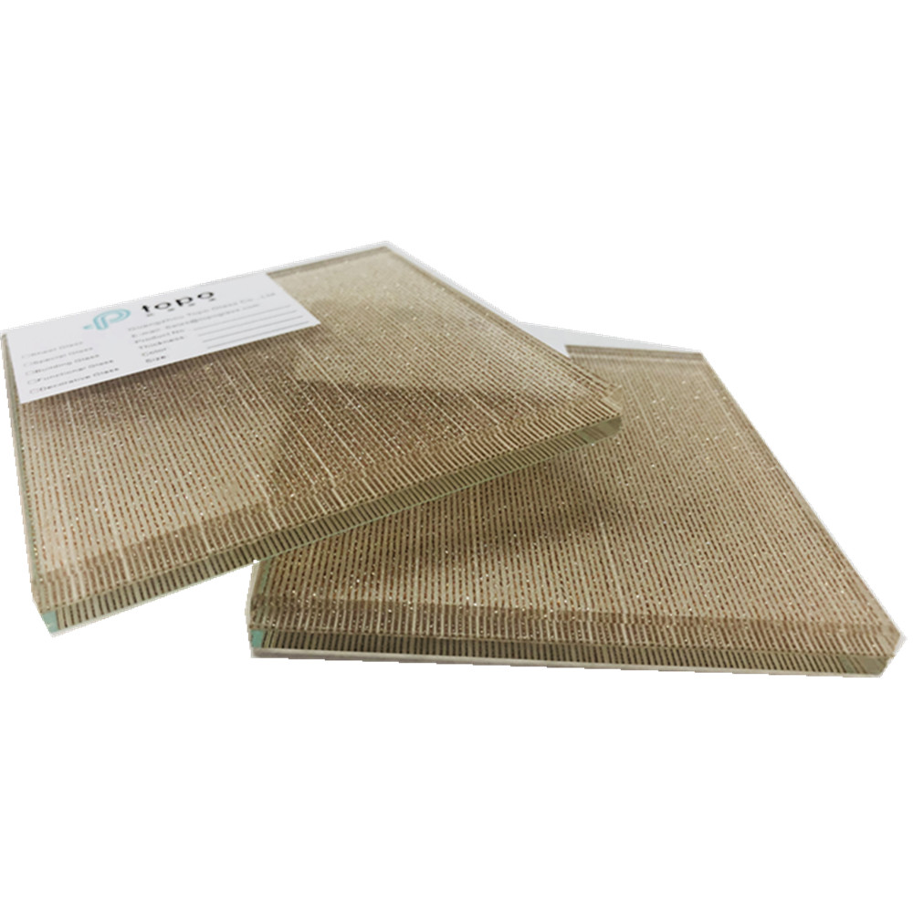 Verre feuilleté de sécurité de haute qualité pour les décorations