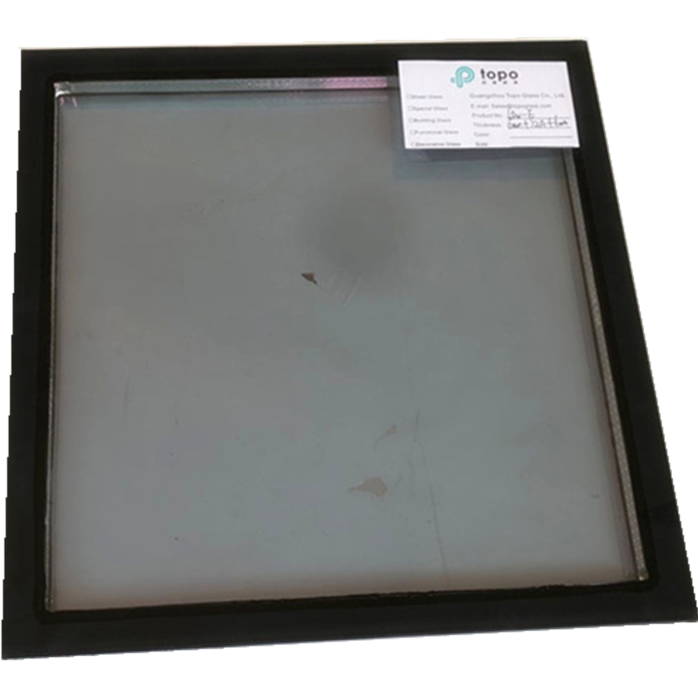 Verre trempé hors ligne Low E pour réfrigérateur