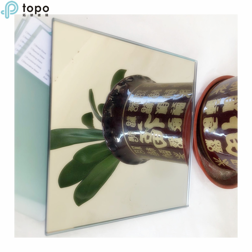 Feuilles de verre miroir de sécurité trempé