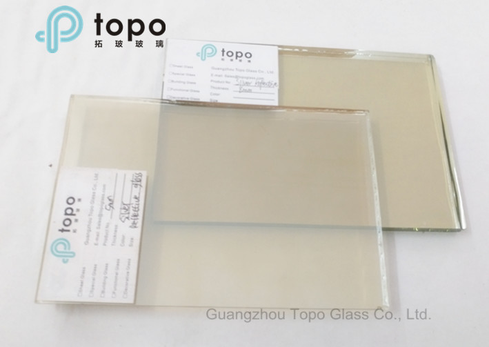 Silver White Reflective Glass 7