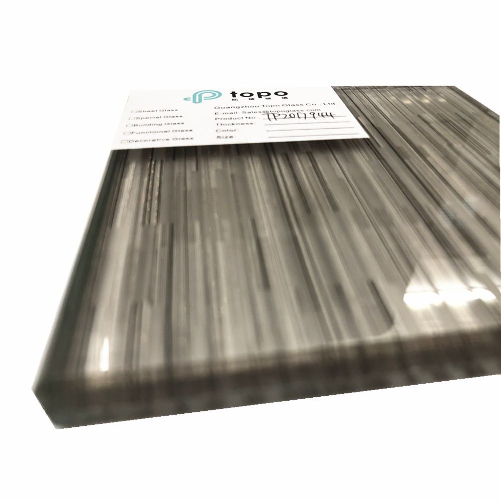 Fil de verre feuilleté de sécurité de haute qualité pour la décoration de la maison