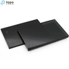 Feuilles de verre plat noir de 4 mm, 5 mm, 6 mm, 8 mm, 10 mm pour dessus de table