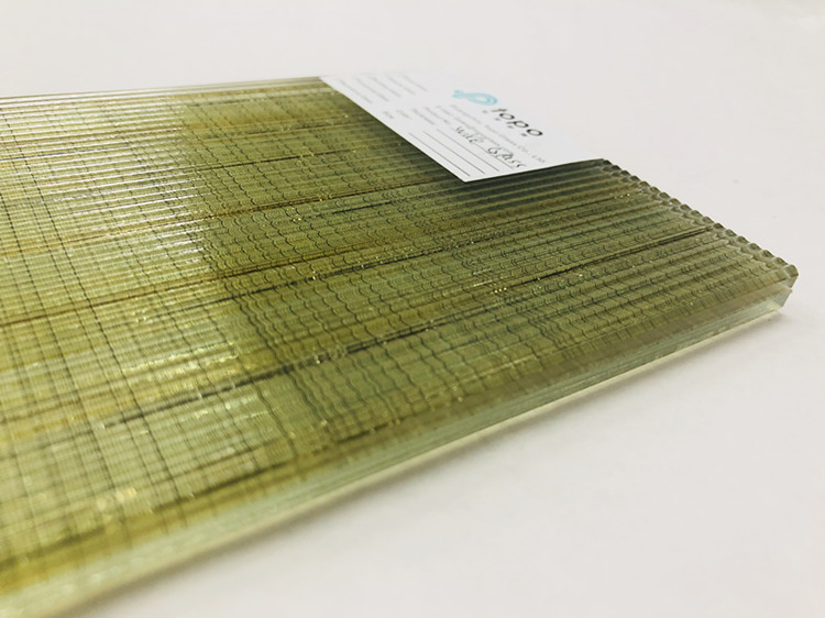 Hot Sale 60 minutes de verre de fil feuilleté coupe-feu