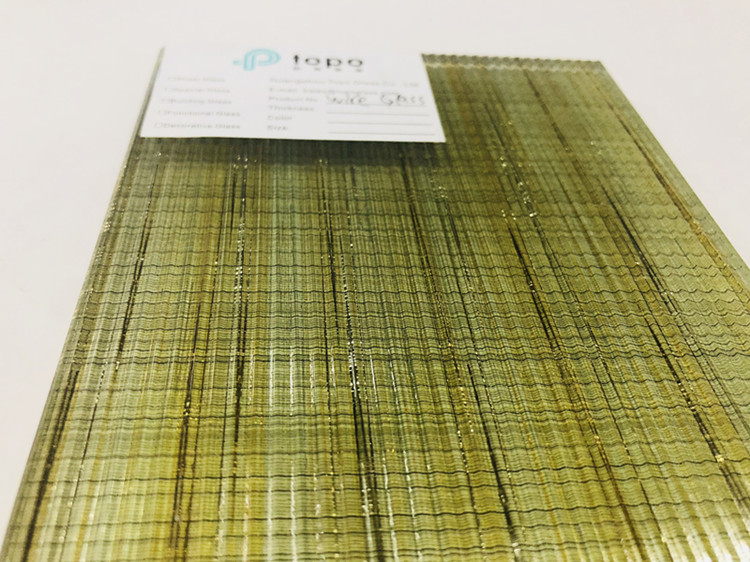 Hot Sale 60 minutes de verre de fil feuilleté coupe-feu