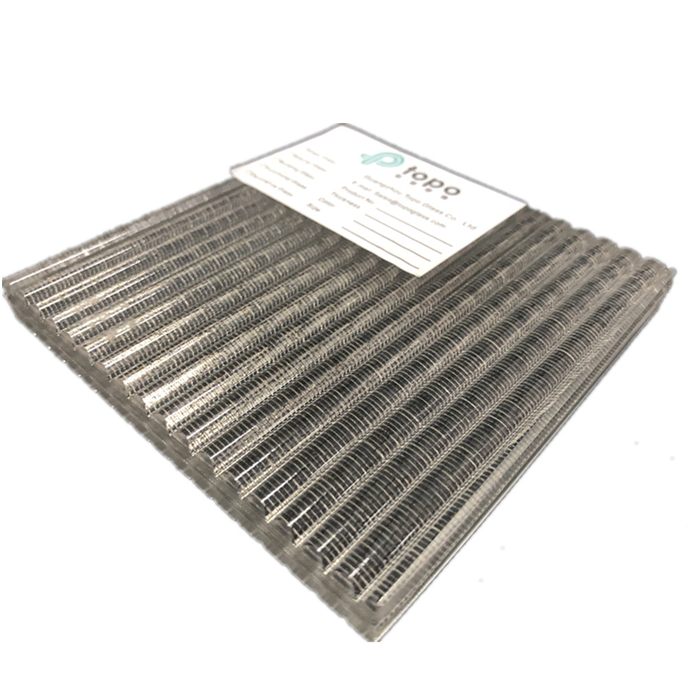 6 mm 7 mm 10 mm verre grillagé