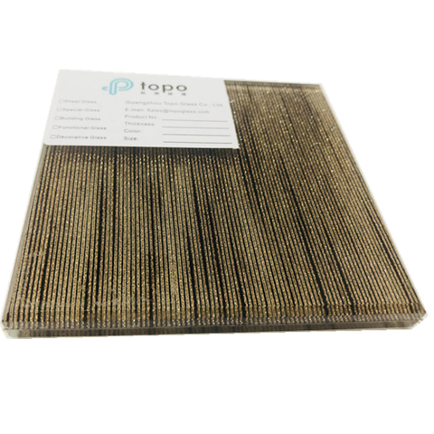 Verre de fil laminé chinois