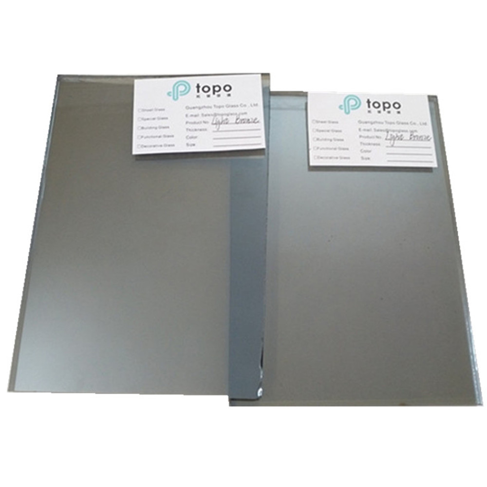 Verre Float Réfléchissant Euro Bronze 5mm 6mm Teinté