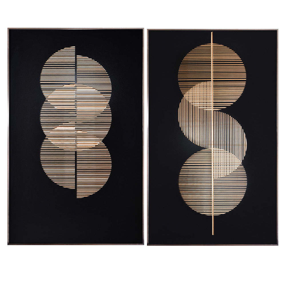 Peinture décorative sur verre pour la décoration de la maison et de l'hôtel