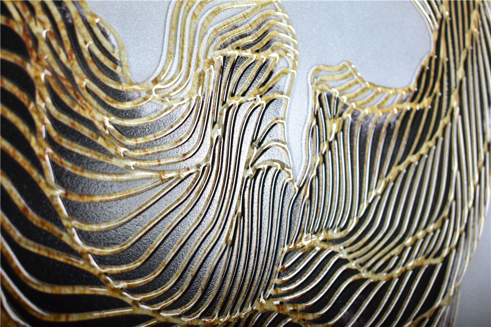 Peinture sur verre de mur d'hôtel de Picutre d'art décoratif moderne à vendre