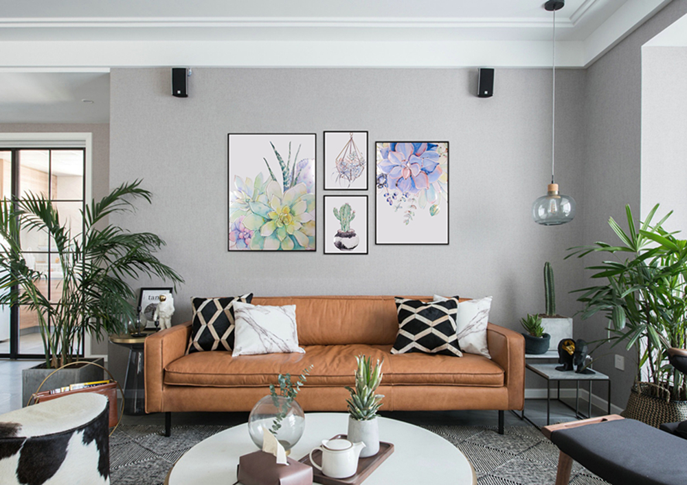 Peinture de style nordique