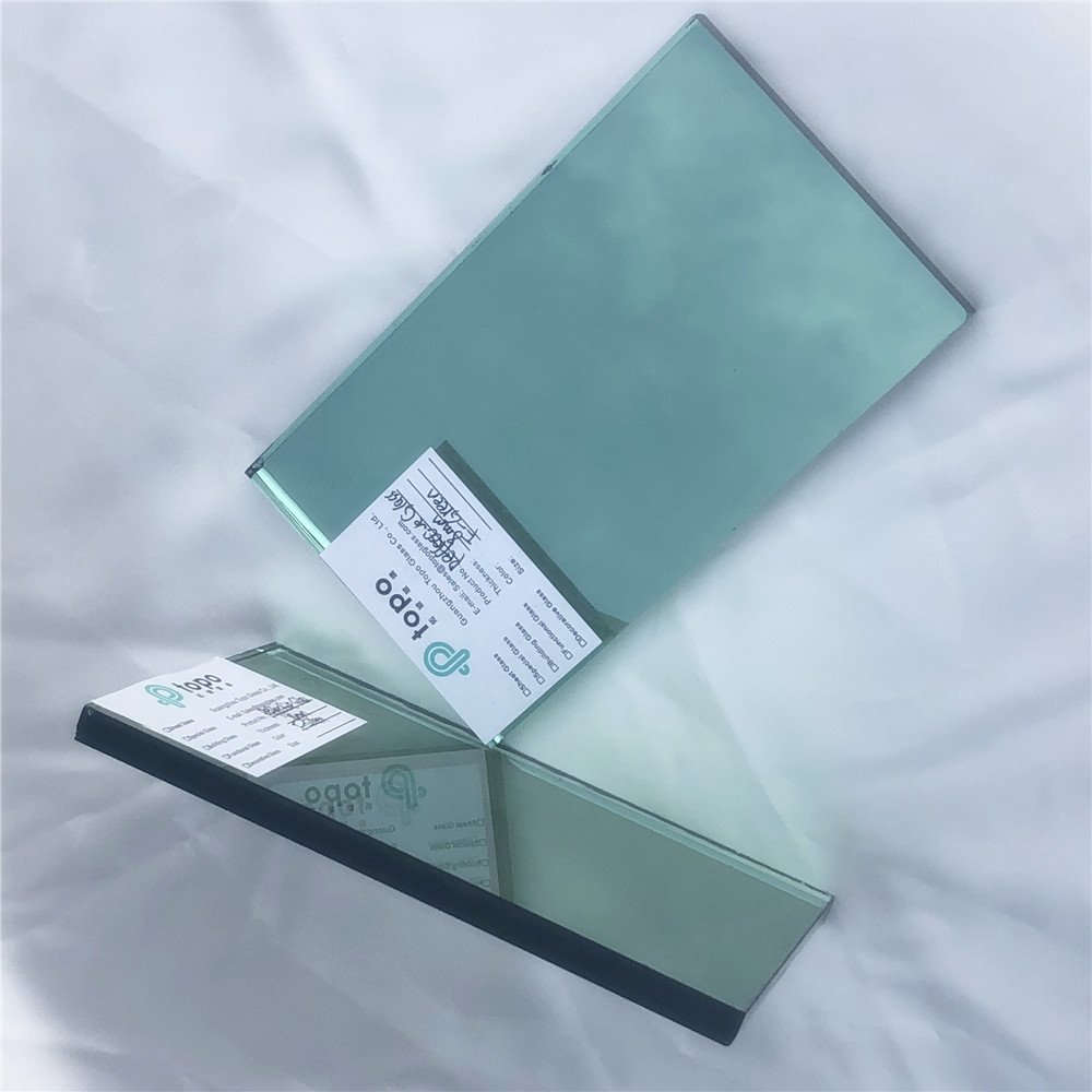 4mm 5mm 6mm 8mm 10mm 12mm Verre réfléchissant enduit vert français