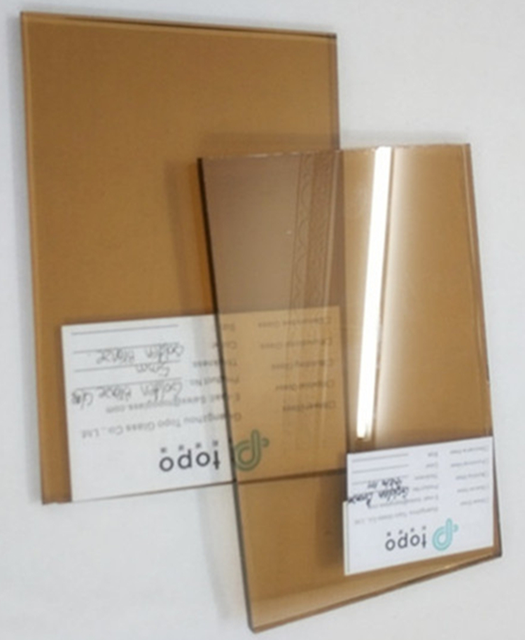 4 mm 5 mm 6 mm 8 mm 10 mm 12 mm Verre flotté en bronze doré