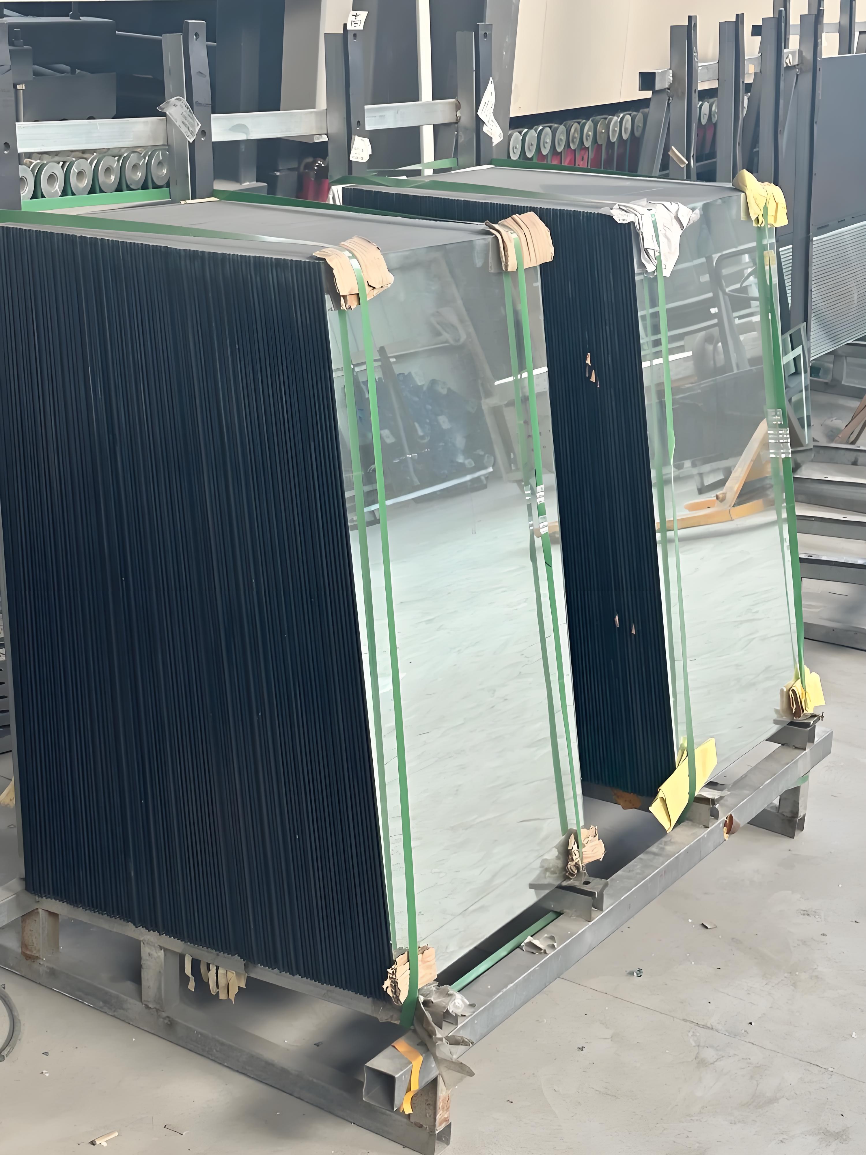 Verre miroir trempé