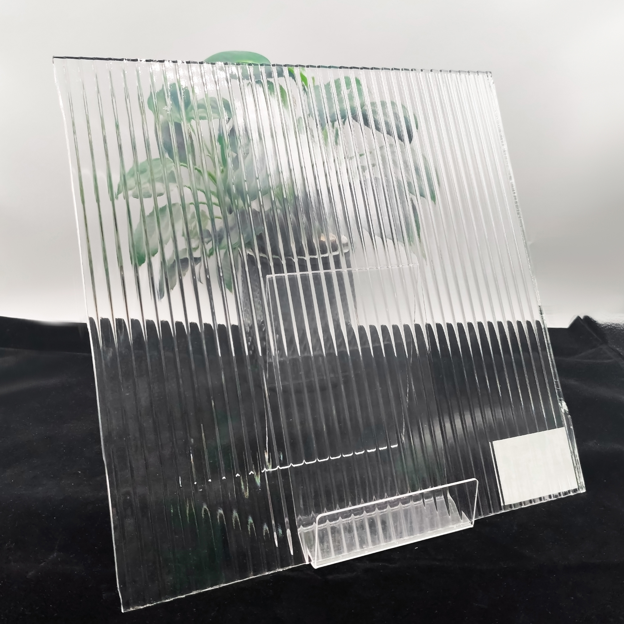 Verre à motif texturé