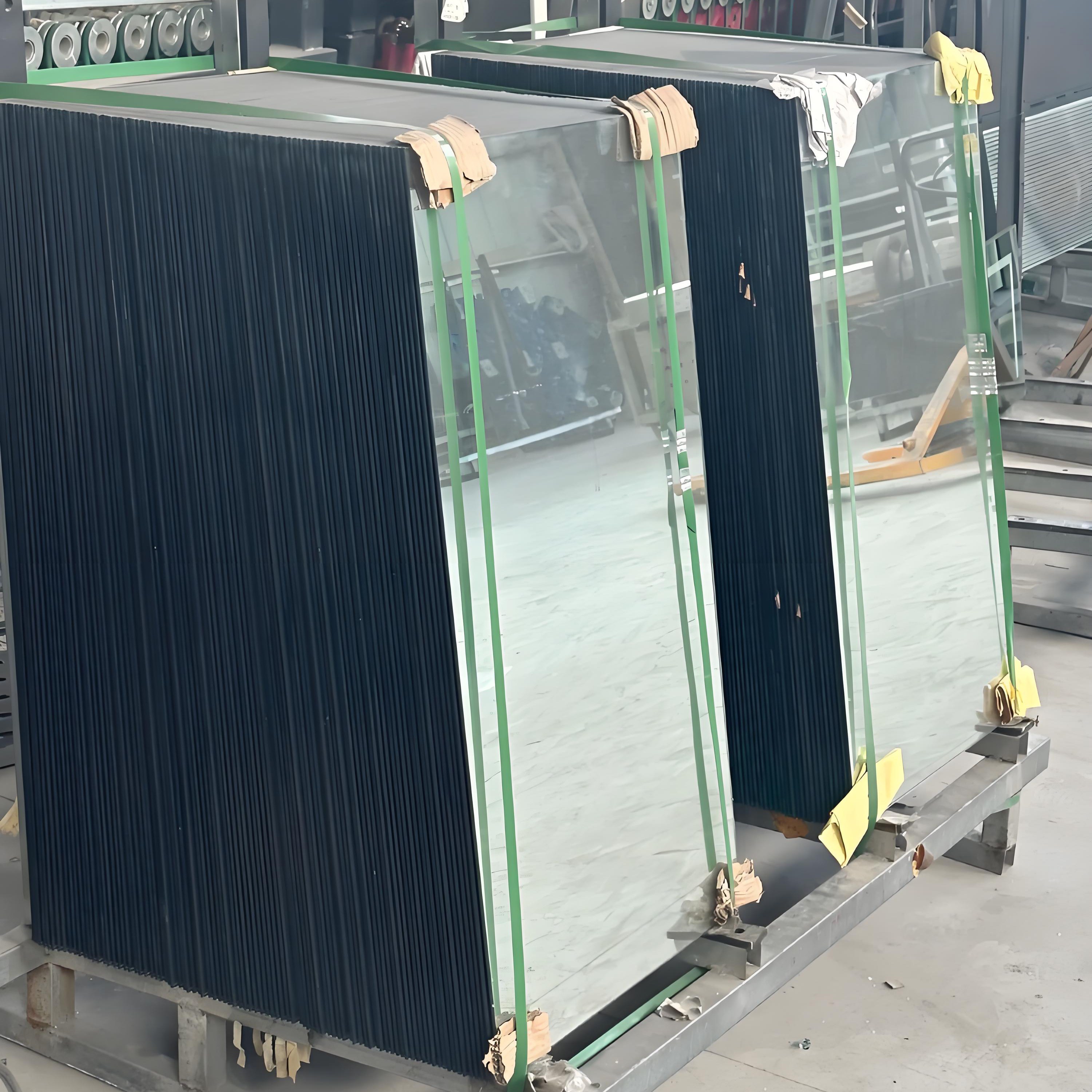 Verre miroir trempé