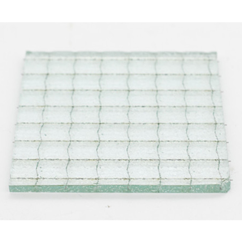 3mm 4mm 5mm 6mm 8mm verre câblé intercalaire poire clair