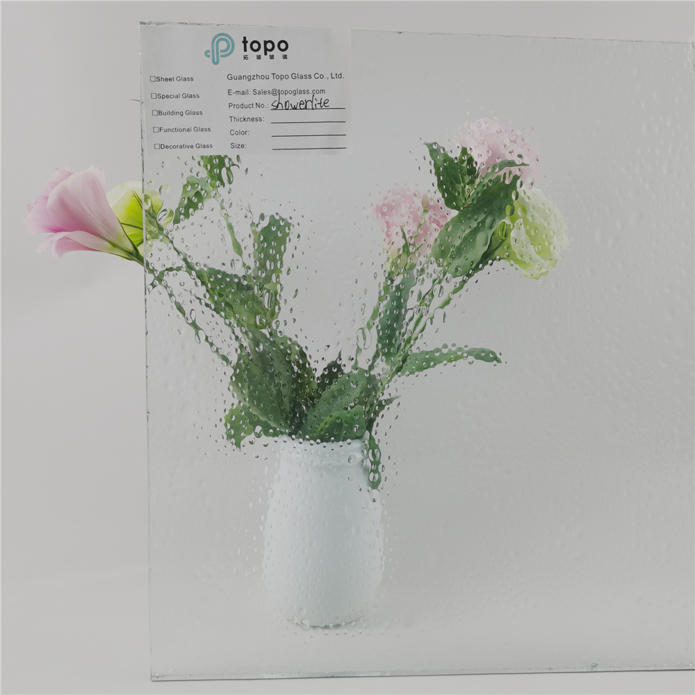 3 mm 4 mm 5 mm 6 mm 8 mm 10 mm Transparent Showerlite Figured Pattern Glass