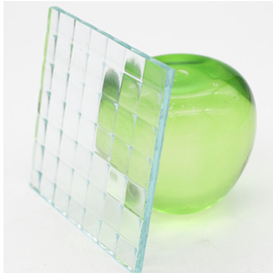 Verre figuré transparent Hitcross de 3 mm 4 mm 5 mm