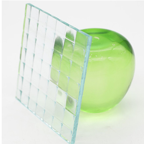 Verre figuré transparent Hitcross de 3 mm 4 mm 5 mm