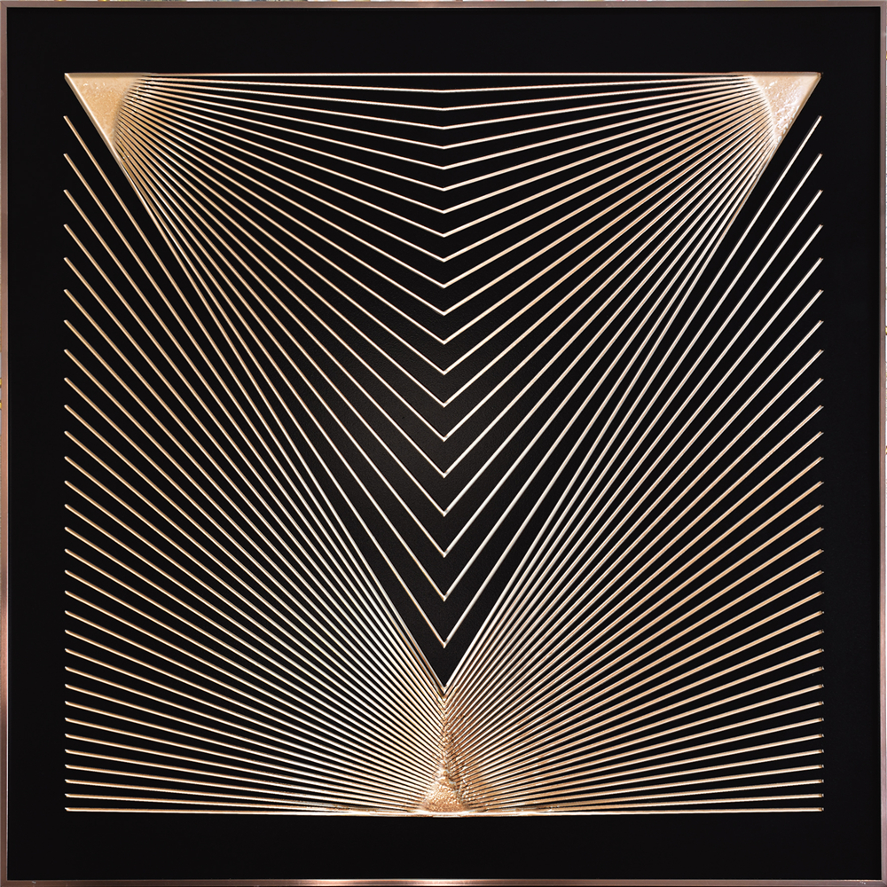 4PCS Hot vendre la peinture sur verre abstraite pour la décoration murale de canapé