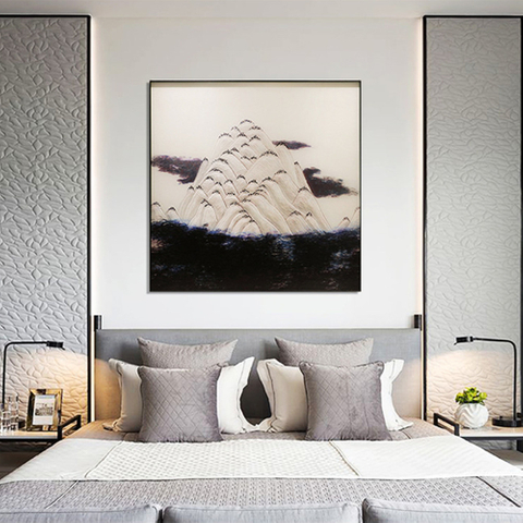 Peinture sur verre pour la décoration de la maison et du bureau