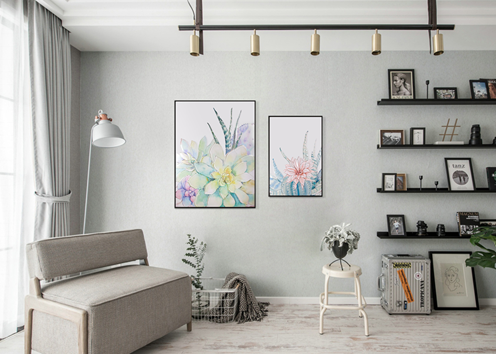 Peinture de style nordique