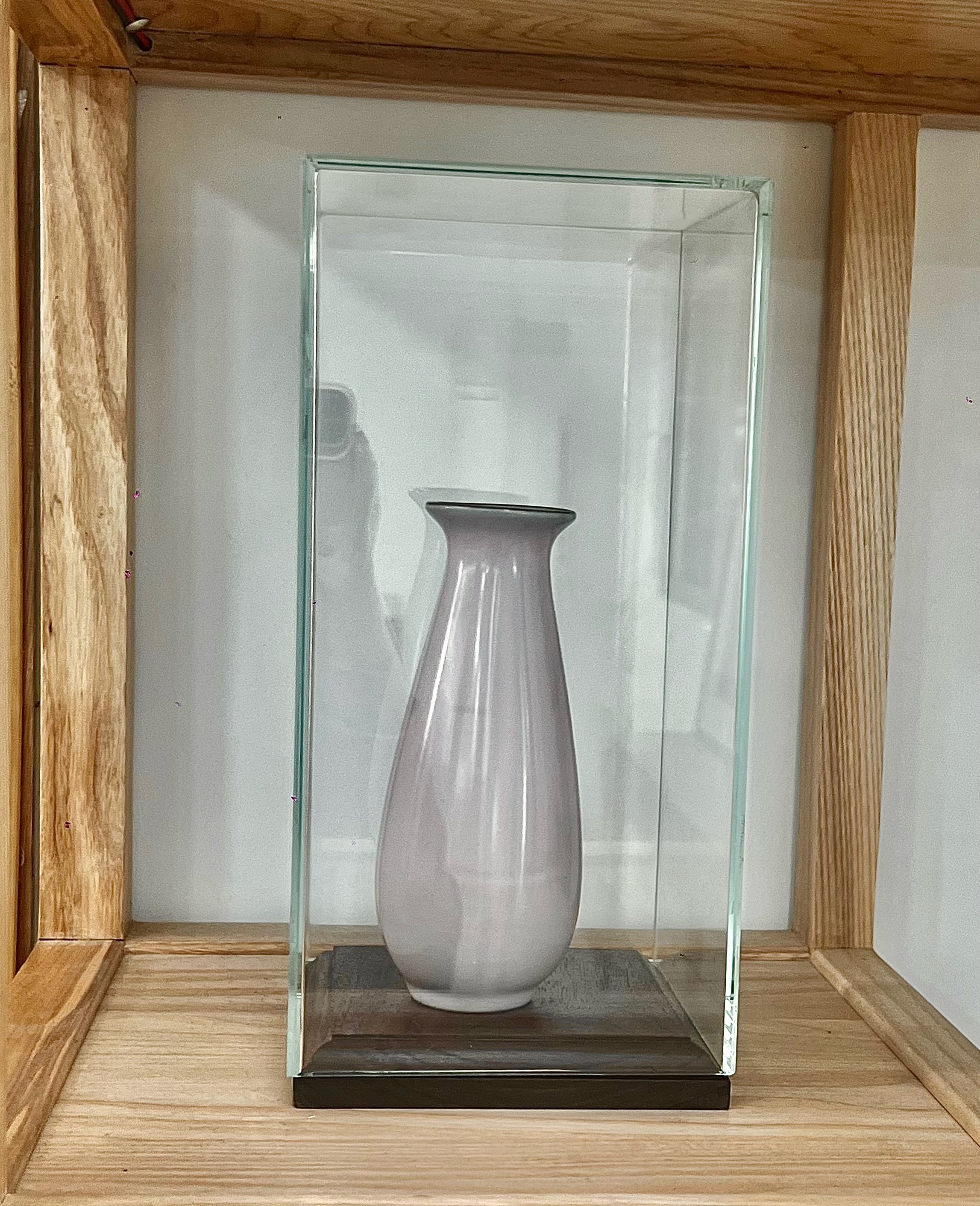 Vitrine de collection en verre