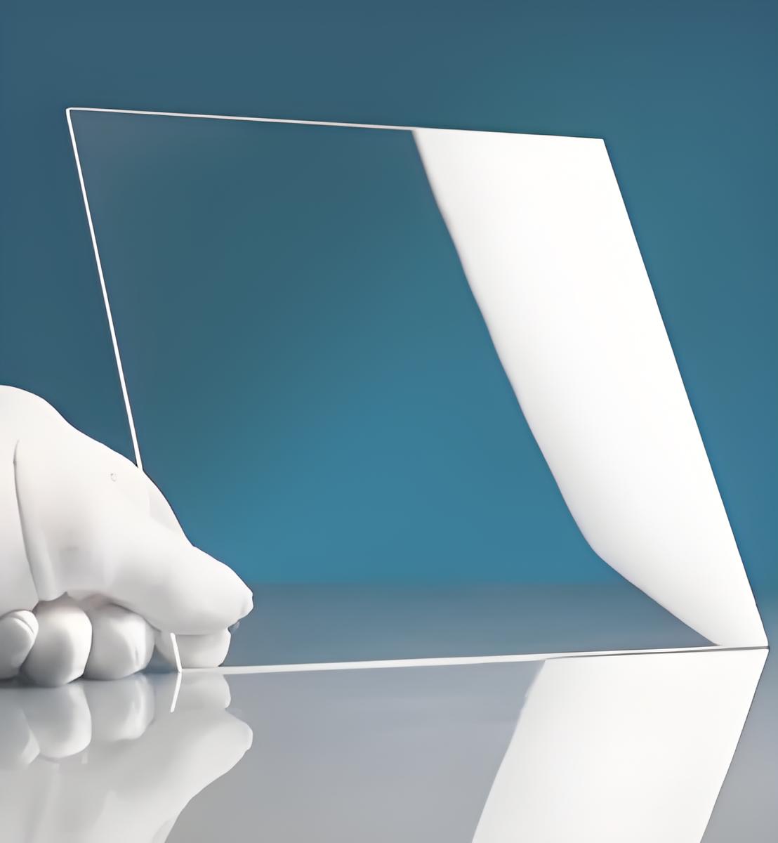 Verre r&eacute;fl&eacute;chissant 1