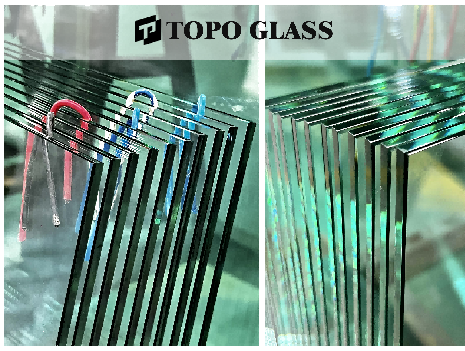 Verre flott&eacute; transparent 