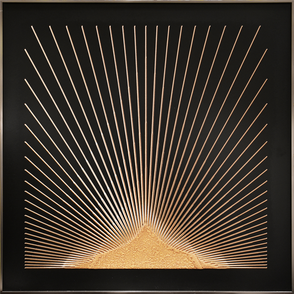 4PCS Hot vendre la peinture sur verre abstraite pour la décoration murale de canapé