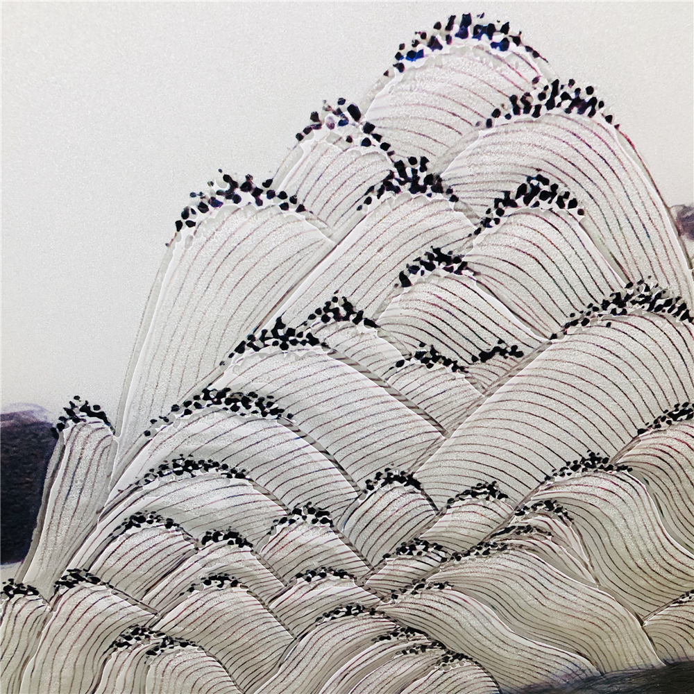 Peinture sur verre pour la décoration de la maison et du bureau