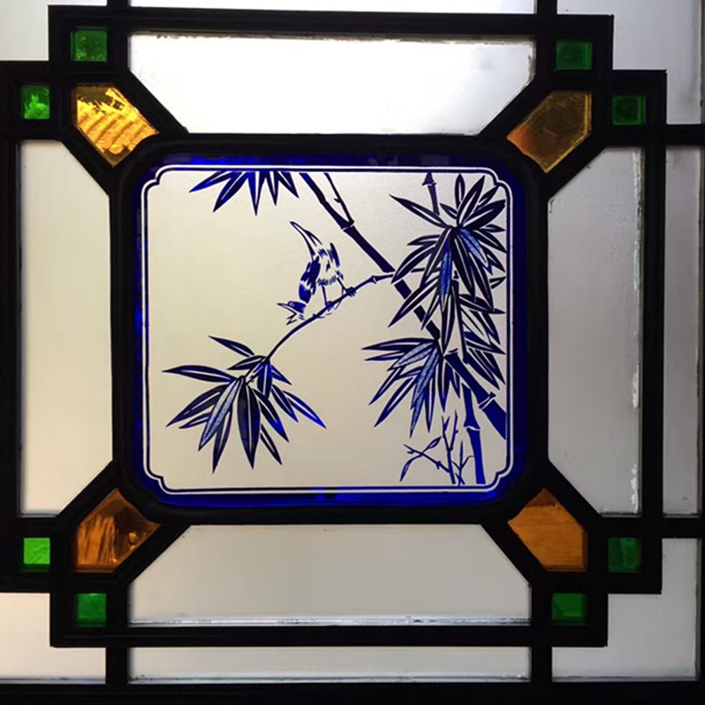 Verre de fen&ecirc;tres chinois