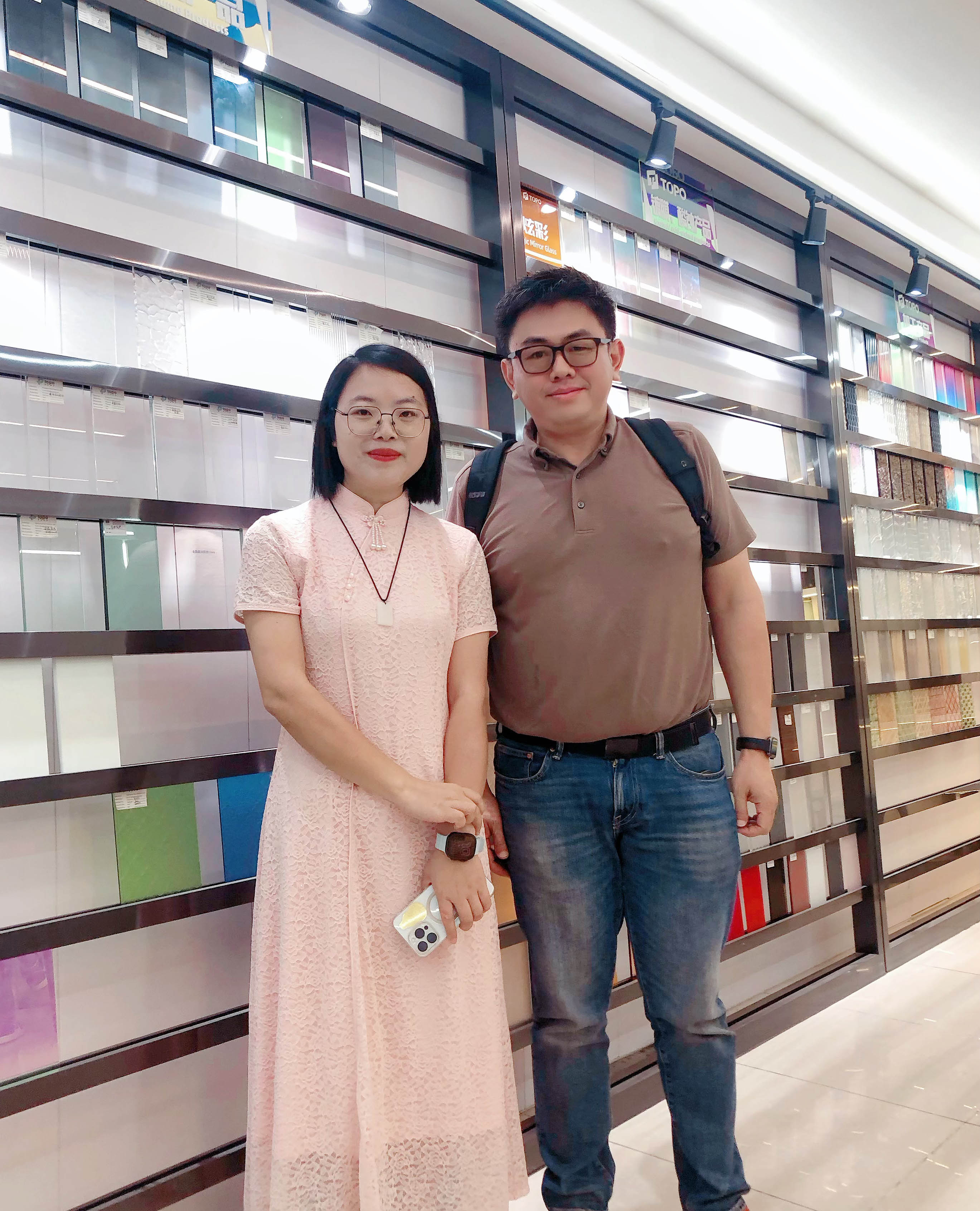 Photo avec le client (1)