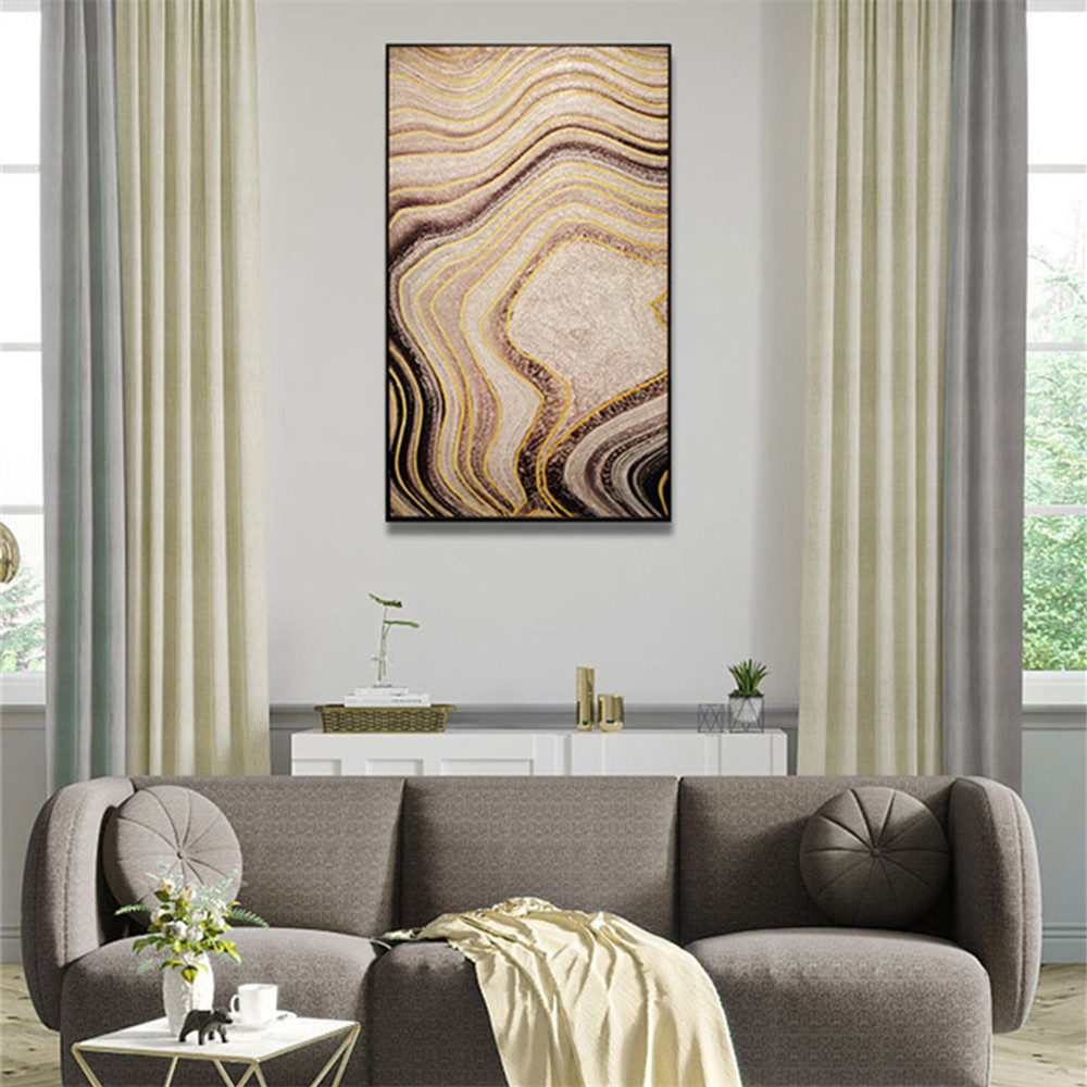 Peinture sur verre gravée Rwlief motif traditionnel en pierre de couleur