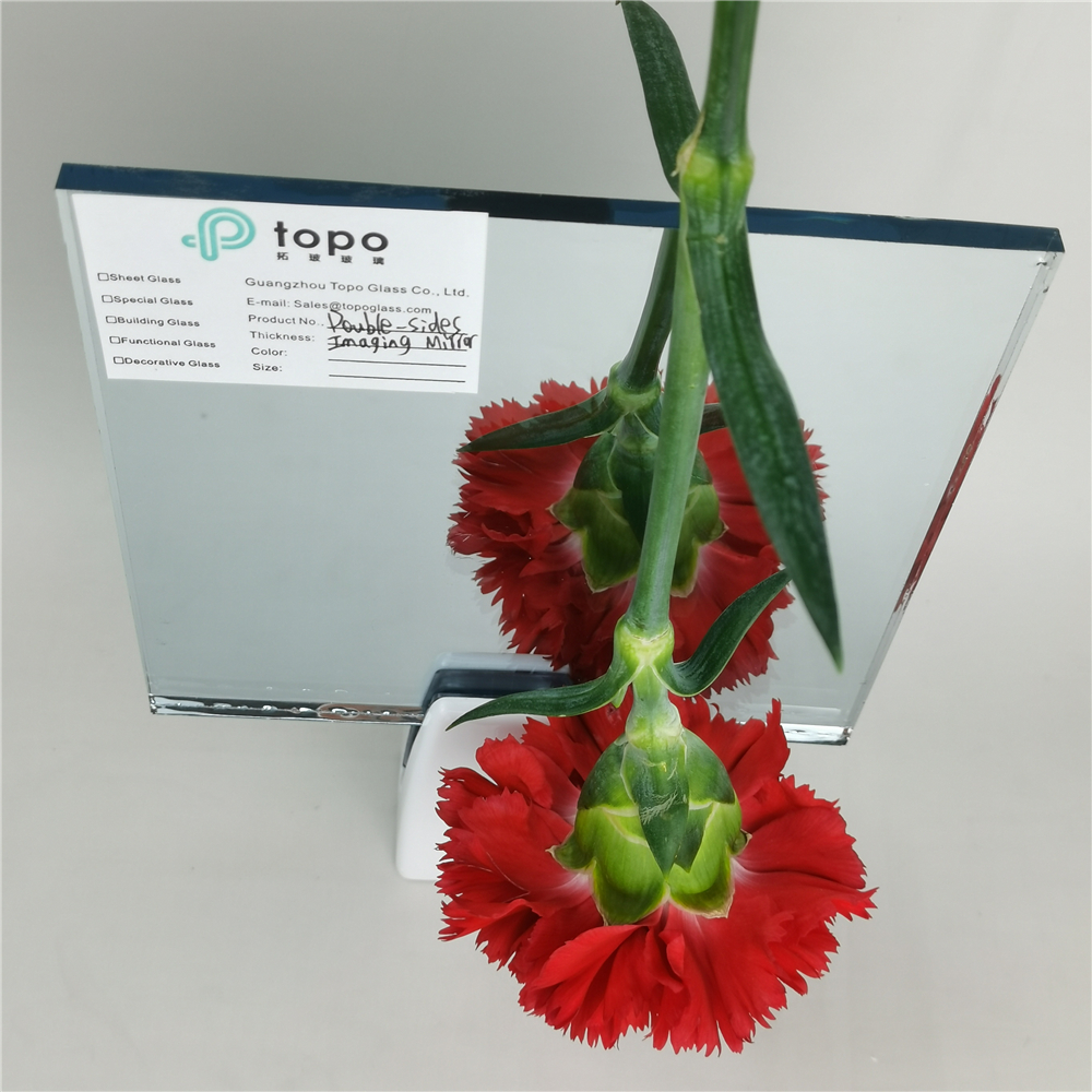 2 mm 3 mm 4 mm 5 mm 6 mm 8 mm 10 mm 12 mm Verre miroir double face