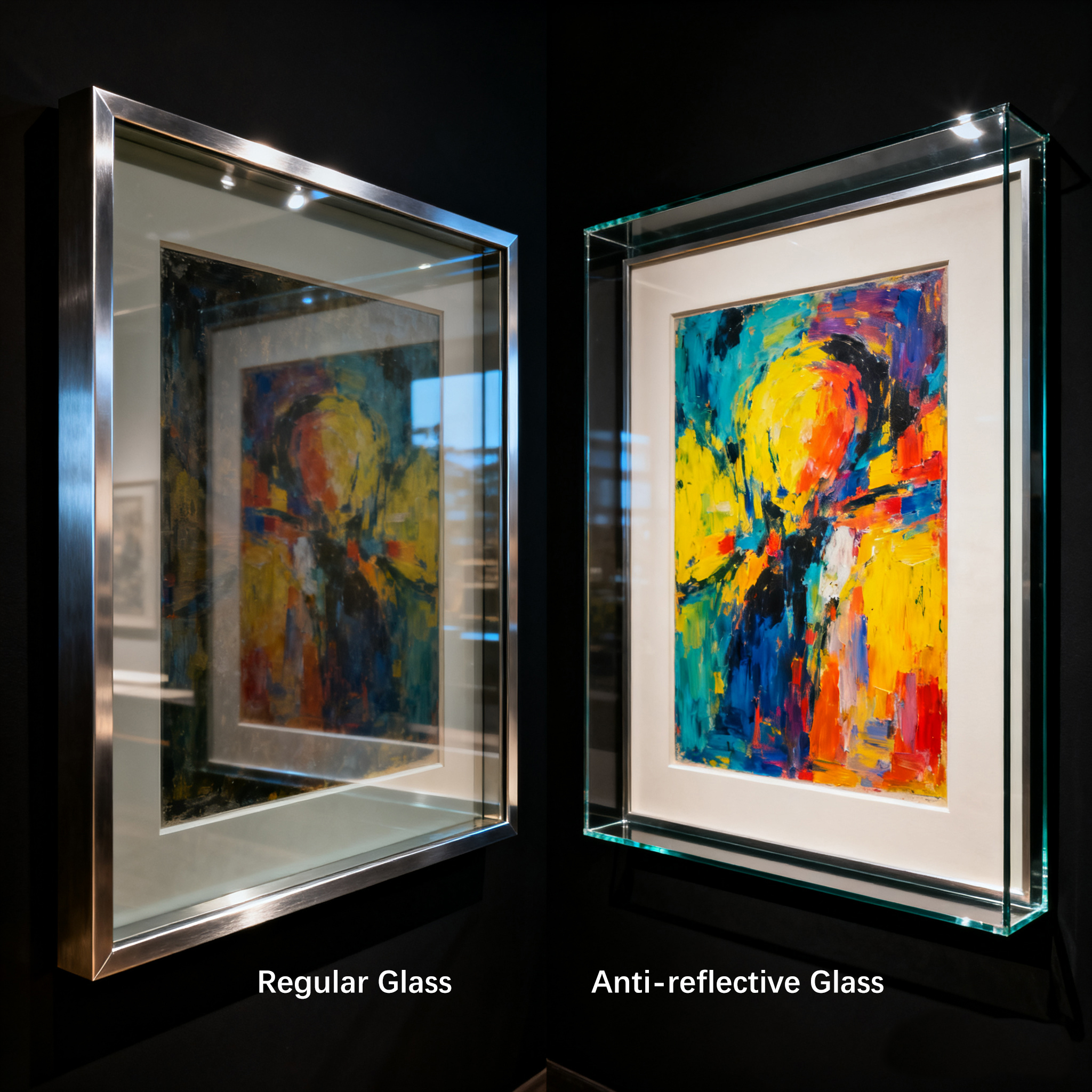 Verre antireflet AR