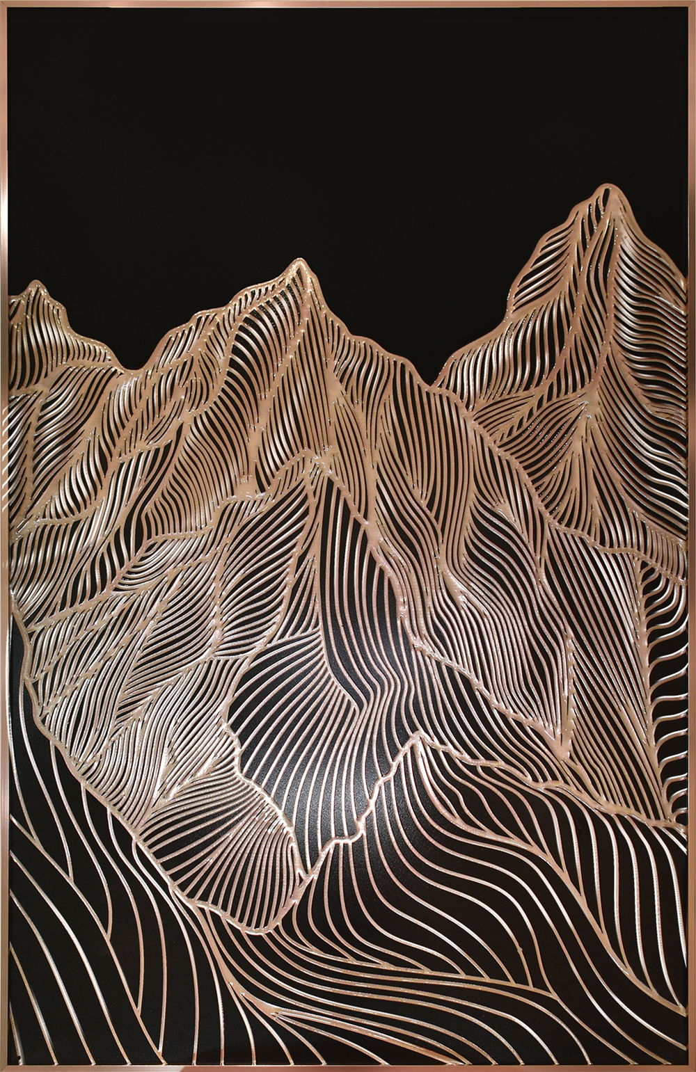 L'effet acrylique 3D nettoie facilement la peinture sur verre de photos décoratives d'art pour le décor de mur