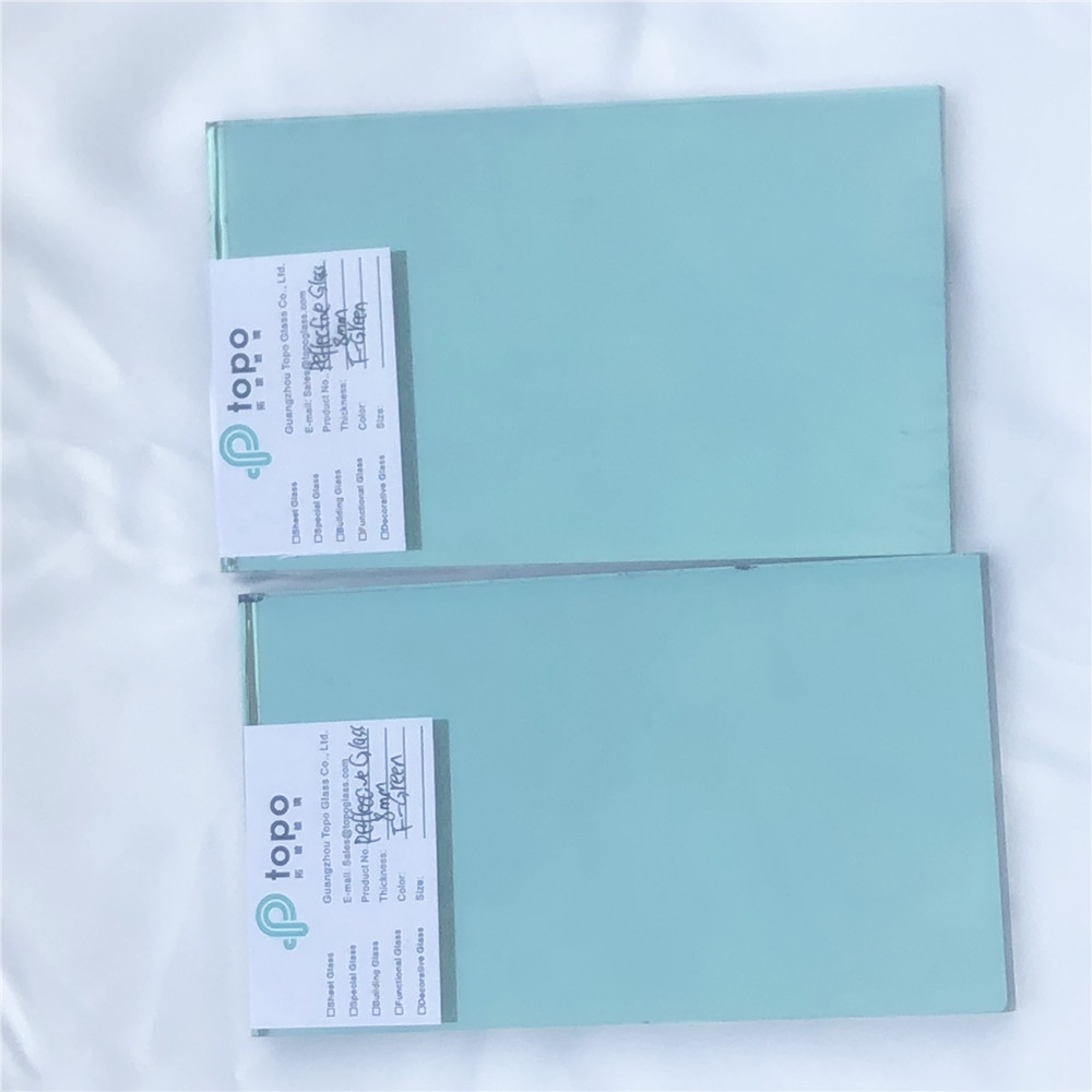 4mm 5mm 6mm 8mm 10mm 12mm Verre réfléchissant enduit vert français