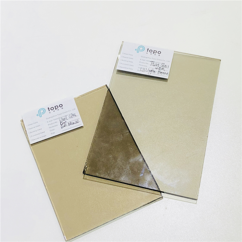 4 mm 5 mm 6 mm 8 mm 10 mm 12 mm Verre flotté bronze clair