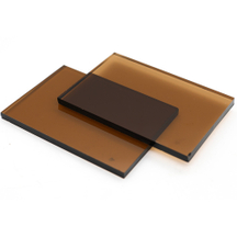 4 mm 5 mm 6 mm 8 mm 10 mm 12 mm Verre flotté en bronze doré