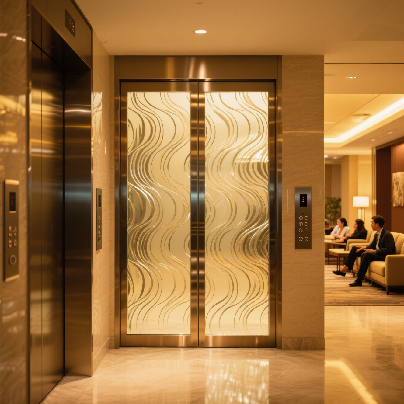 Verre &agrave; motif textur&eacute; (6)