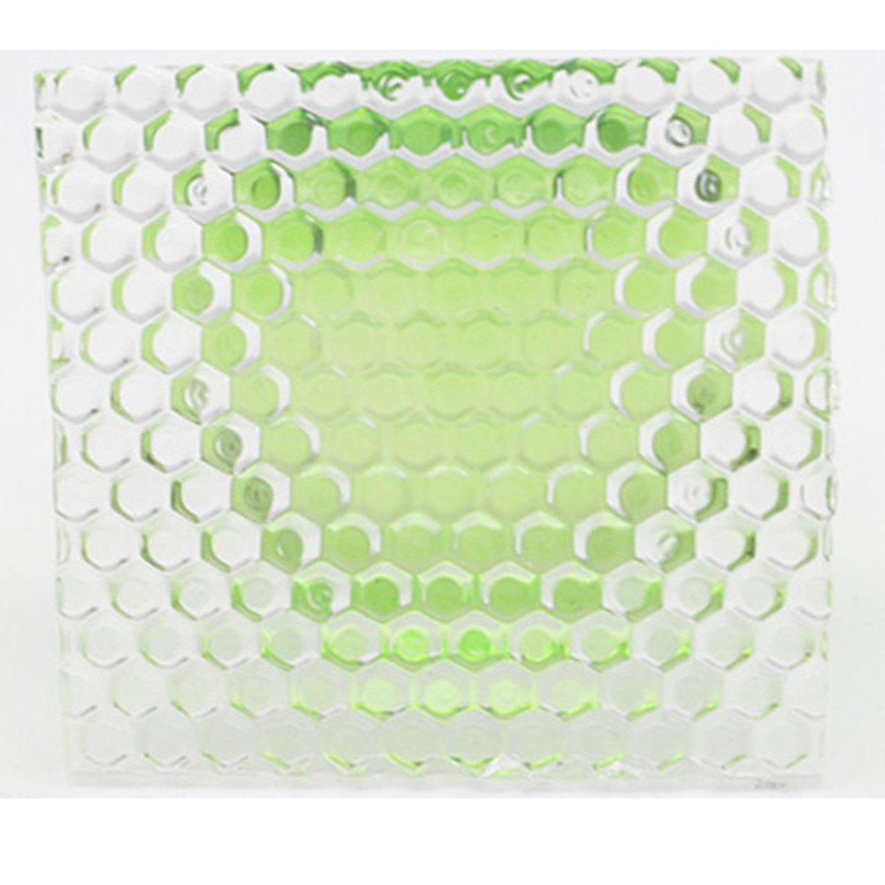 Verre à motif de perles de nuit ultra clair à faible teneur en fer de 6 mm à 8 mm