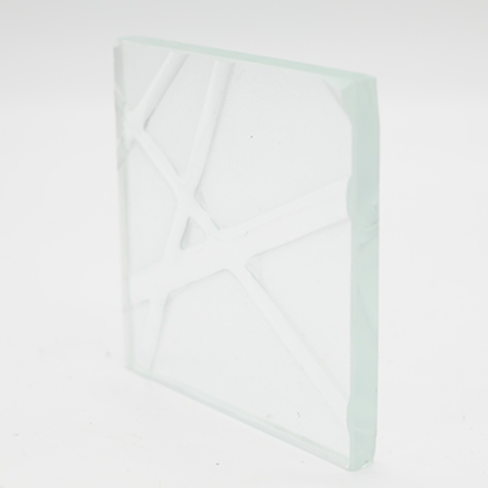 Motifs croisés clairs / ultra clairs Verre thermofusible