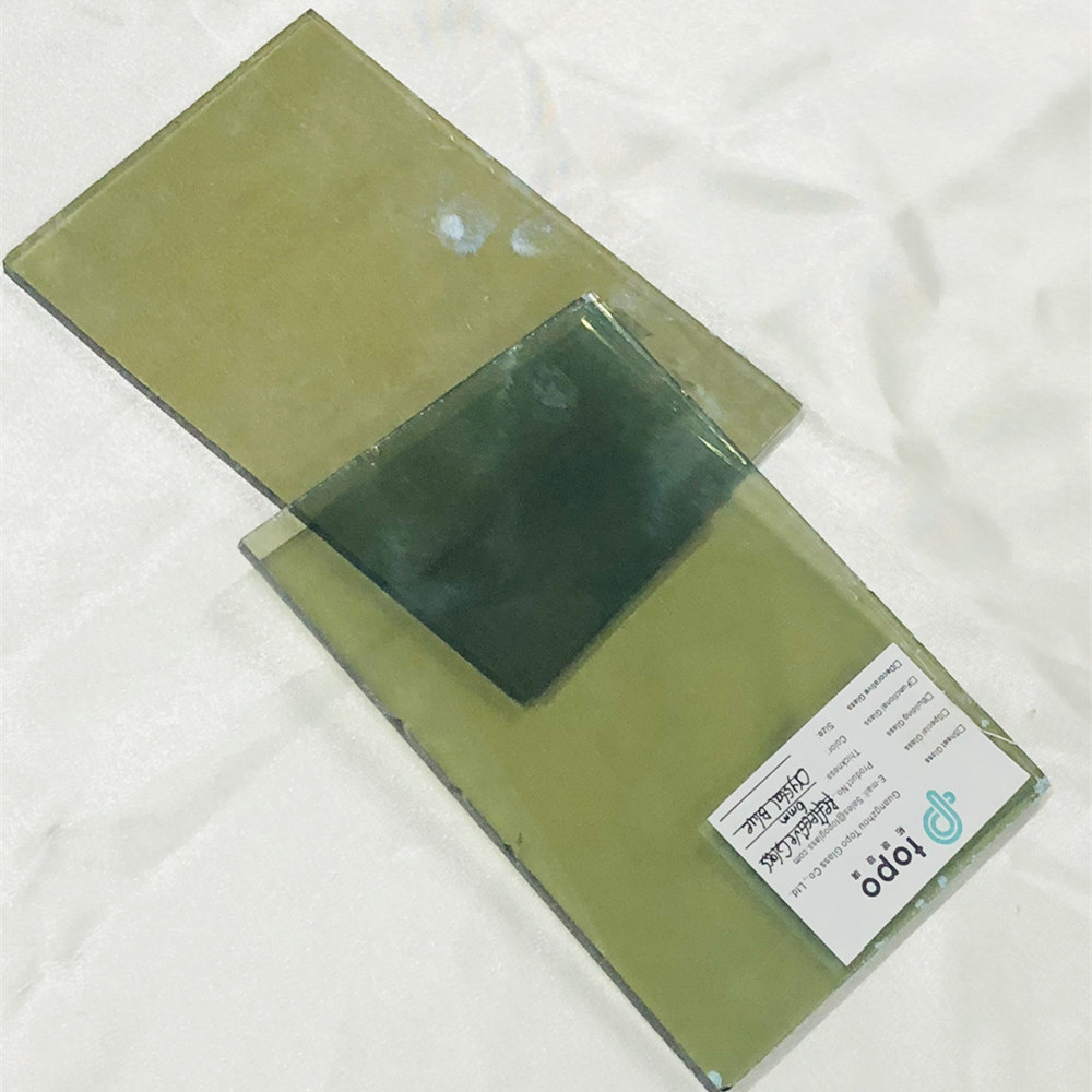 4 mm 5 mm 6 mm 8 mm 10 mm 12 mm verre réfléchissant enduit bleu foncé