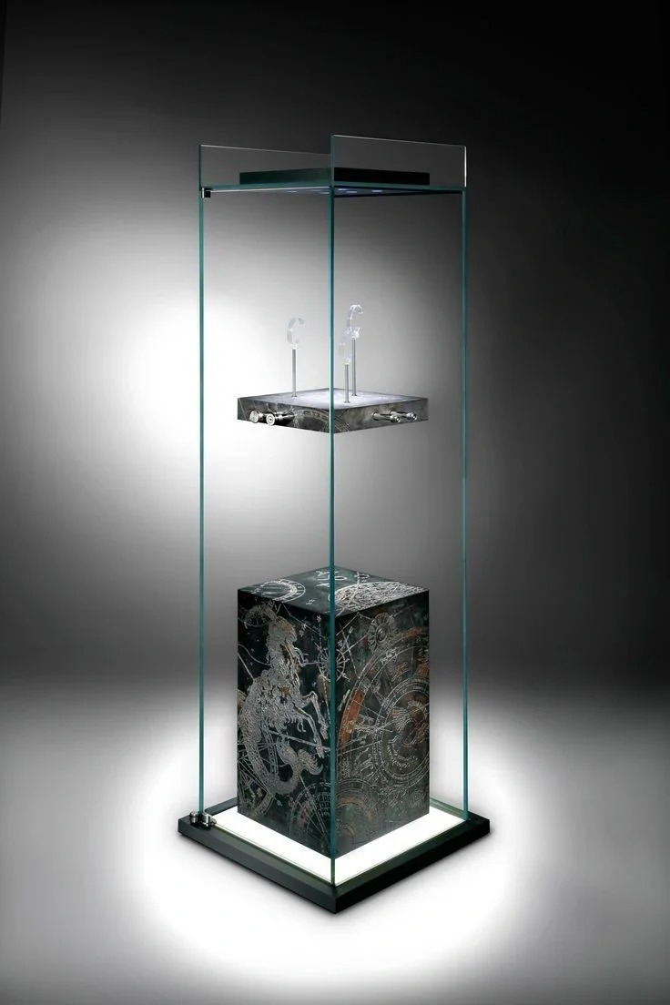 Vitrine de collection en verre (10)