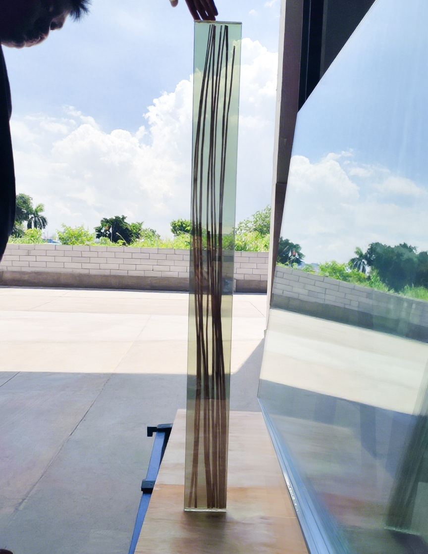 Verre feuilleté intercalaire Reed